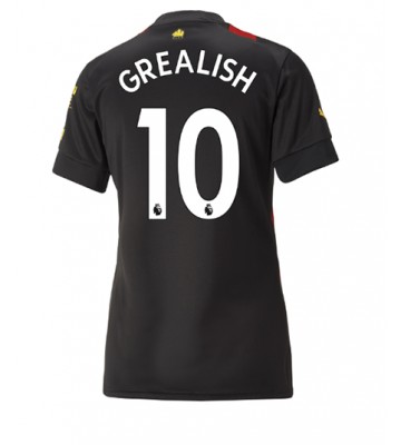 Manchester City Jack Grealish #10 Bortedrakt Kvinner 2022-23 Kortermet